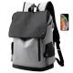 High quality fashion waterproof USB trend men's school bags Laptop Backpack