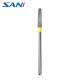 Stainless Steel Silver 11mm FG Dental Diamond Burs For Root Canal Treatment