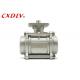 CF8M 1000wog Hydraulic BSPT 1 2 Inch Threaded Ball Valve Price Stainless Steel