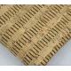 Hot Sell 1.35m Width Cork Fabric with Black Color Stripes by Yard for Sewing Machine