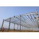 High Strength Steel Frame Storage Buildings / Prefab Metal Warehouse Building Construction