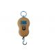 Yellow bl fishing Digital Luggage Scale automatic zero resetting with blue backlight 