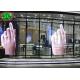 160° Viewing Angle Glass Wall Led Screen Video Transparent P3.91 For Windows
