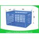 Environmental Protection Plastic Food Crates For Transportation And Logistics HDPE