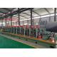 Steel Square Tube Mill With Hi Frequency Welding Blue/Green Color Horizontal Accumulator
