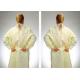 Fluid Resistant Medical Isolation Gowns , Multi Ply Non Woven Surgical Gown