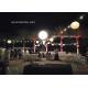 Pearl 130 CM Tripod Event Space Lighting Moon Balloon 110V With 2000W Halogen Lamp