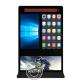 Two 55 LCD Touch Screen Kiosk With Poster Light Box