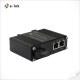 Mini Industrial 1-Port 1000X to 2-Port 10/100/1000X 30W PoE+ Media Converter