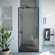 6mm tempered glass 800x1000x1900mm shower door