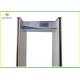 24 Zone Alarm Door Frame Metal Detector With Switch Used In Exhibition Center