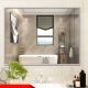 Customized LED Tempered Glass Bathroom Mirror 5mm Silvered