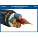 LV Multi Core LSZH Low Smoke Zero XLPE Insulated Fire Retardent Cable , Halogen Free Cable