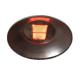 Round Type Infrared Poultry Brooder Heater CE Certified For 1500 Chicks