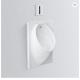 Wall Mounted Induction Men'S Restroom Urinal Modern 740X390X250mm
