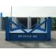Special Shipping Container Platform 20 Foot Frame Half Height Blue Industrial