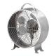 1.6meters 2 Speed Retro Metal Fan , Round 30W Retro Stainless Steel Fan