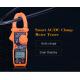 Portable Auto Range Digital Multimeter Smart AC / DC Clamp Meter With NCV Detection