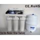 Home Use Reverse Osmosis Water Purifier , Drinking Water RO Filtration System