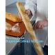 biodegradable plastic food bread wicket bag, PACK, Accept Custom Order bread packaging CPP BOPP plastic wicket bread bag