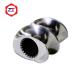 45 Nickel Alloy Twin Screw Extruder Parts Screw Segment For PP PVC Fish Feed Production Machine