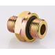 Brass DIN Hydraulic Fittings , O - Ring Metric Pipe Thread Fittings