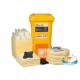 Yellow Hazardous Spill Response Chemical Spill Kits