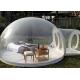 4m dome clear inflatable camping bubble tent with capsule tunnel