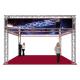 Outdoor Concert Aluminum Stage Truss Ground Support Truss Display