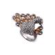 OEM / ODM Custom Design Diamond Animal Jewelry Animal Ring With Zircon