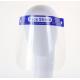 Anti - Static Process Polycarbonate Face Shield Easily Cleaned Visor Stable