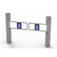SS Acrylic Swing Barrier Gate RS485 BLDC Motor Access Control Gate