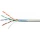 FTP CAT5E Network Cable 4 Pairs 24 AWG Solid Copper PVC Jacket for Ethernet
