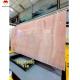 Big Slab Onyx Marble Stunning White Pink Onyx Stone for Wall Panel and Table Top