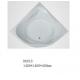 Acrylic Built-in Acrylic Bathtub Sanitary Ware White Color Easy Installation CE ISO
