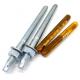 Galvanized Steel M8 - M30 Chemical Anchor Bolts High Strength 4.8 Grade ISO10664