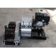 50KN Double Drum Fast Speed Winch Cable Pulling and Laying with Gasoline Engine