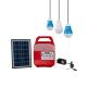 4 Levels Handheld 6000mah Solar Home Lighting Kit For Crafts
