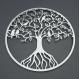 Modern Metal Wall Sculpture Tree Of Life Stainless Steel Hanging Wall Art