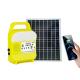 16W Solar Charging Light Power System LED Torch FM Radio Outdoor Camping SRE-815B