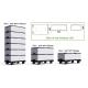 stacked 200v100ah 10kwh 20kwh lifepo4  lithium battery for home  energy storage
