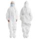 Eco Friendly Disposable Isolation Gown , Disposable Coverall Suit Full Coverage