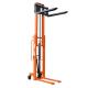 3M Secure 280mm Double Mast 1T Manual Forklift Stacker Trolley