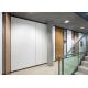 Safety Modular Glass Partition Wall System Solid Double Glass Partition Wall