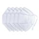 4 / 3 Ply Fold Flat Mask , Disposable Safety Face Mask With Beard Cover Respirator Duck Shape