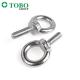 Stainless Steel 304 Eye Bolt M6 - M30 Eye Bolt For M2 M6 M8 M10 M16 DIN580 Lifting Anchor Eye Bolts