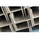 8K HL Stainless Steel I Beam JIS Hot Rolled Steel Profiles 3000mm - 6000mm