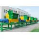 PLC Control Double Shaft Shredder For Plastic Recycling