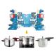 Vacuum Adsorption Cookware Polishing Machine For Pot Outer Polishing