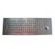Industrial Washable Stainless Steel Keyboard 800 DPI With 38.0mm Trackball